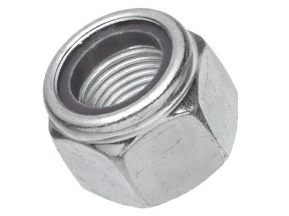 Qty 2 Jam Nyloc Nut 1/2" UNF Zinc Plated Steel Grade 5 Lock Insert ZP