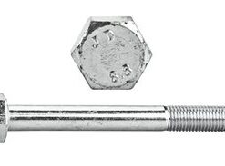 M10-1.25 DIN 960-8.8 HEX CAP SCREW FINE THREAD ZINC PACKAGE