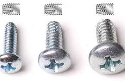 8-32 PAN PHIL TYPE F TAPPING SCREW ZINC PACKAGE