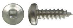 10 PAN SOCKET TYPE A TAPPING SCREW 18.8 STAINLESS STEEL PACKAGE