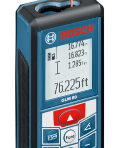 BOSCH GLM80 LASER LI-ION DISTANCE MEASURER UP TO 265FT