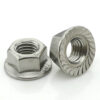 FLANGE NUT SERRATED STAINLESS STEEL PACKAGE